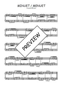 Menuet en do - 